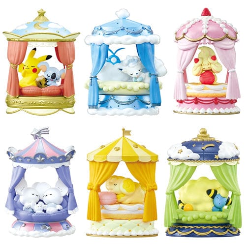 Pokemon: Nighty Night Collection Gashapon Blind Box Mini Figures (Set of 6)