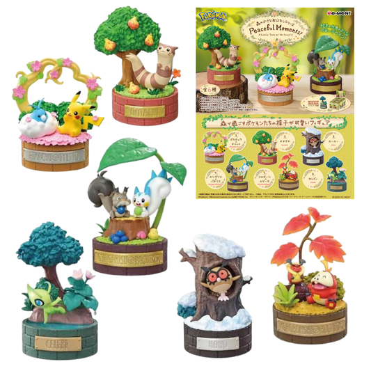 RE-MENT Pokemon Peaceful Moments: Little Forest Series 2 Gashapon Blind Boxes