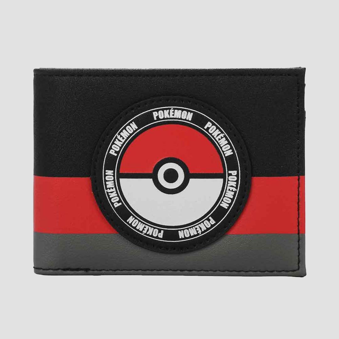Pokemon Trainer (Poke Ball) Black Bi-fold Wallet