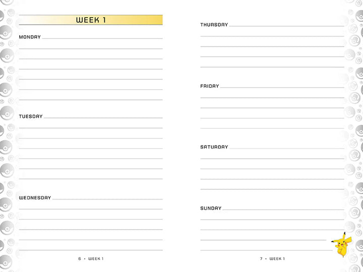 Pokemon Wisdom Weekly Journal