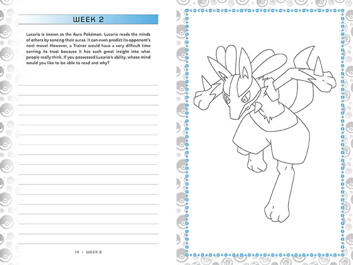 Pokemon Wisdom Weekly Journal