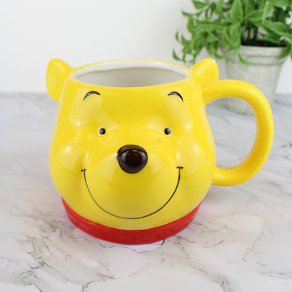 Pooh (Winnie the Pooh) Disney 20 oz. Sculpted Ceramic Mug