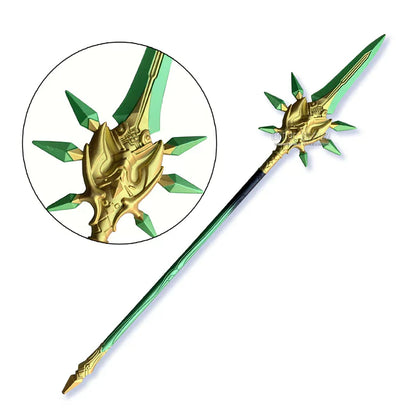 Primordial Jade Winged-Spear Genshin Impact Foam Replica