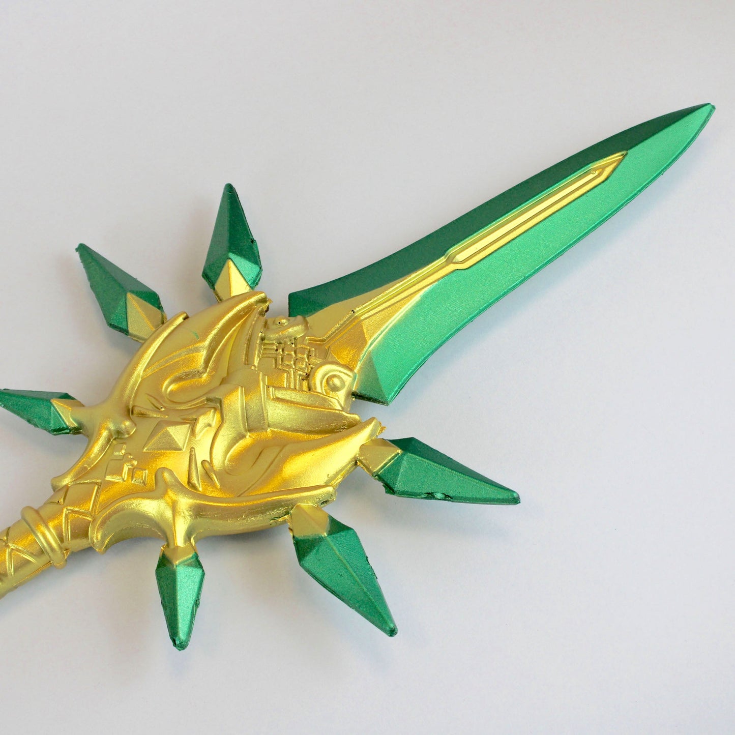 Primordial Jade Winged-Spear (Genshin Impact) Polearm 1:2 Scale Foam Replica