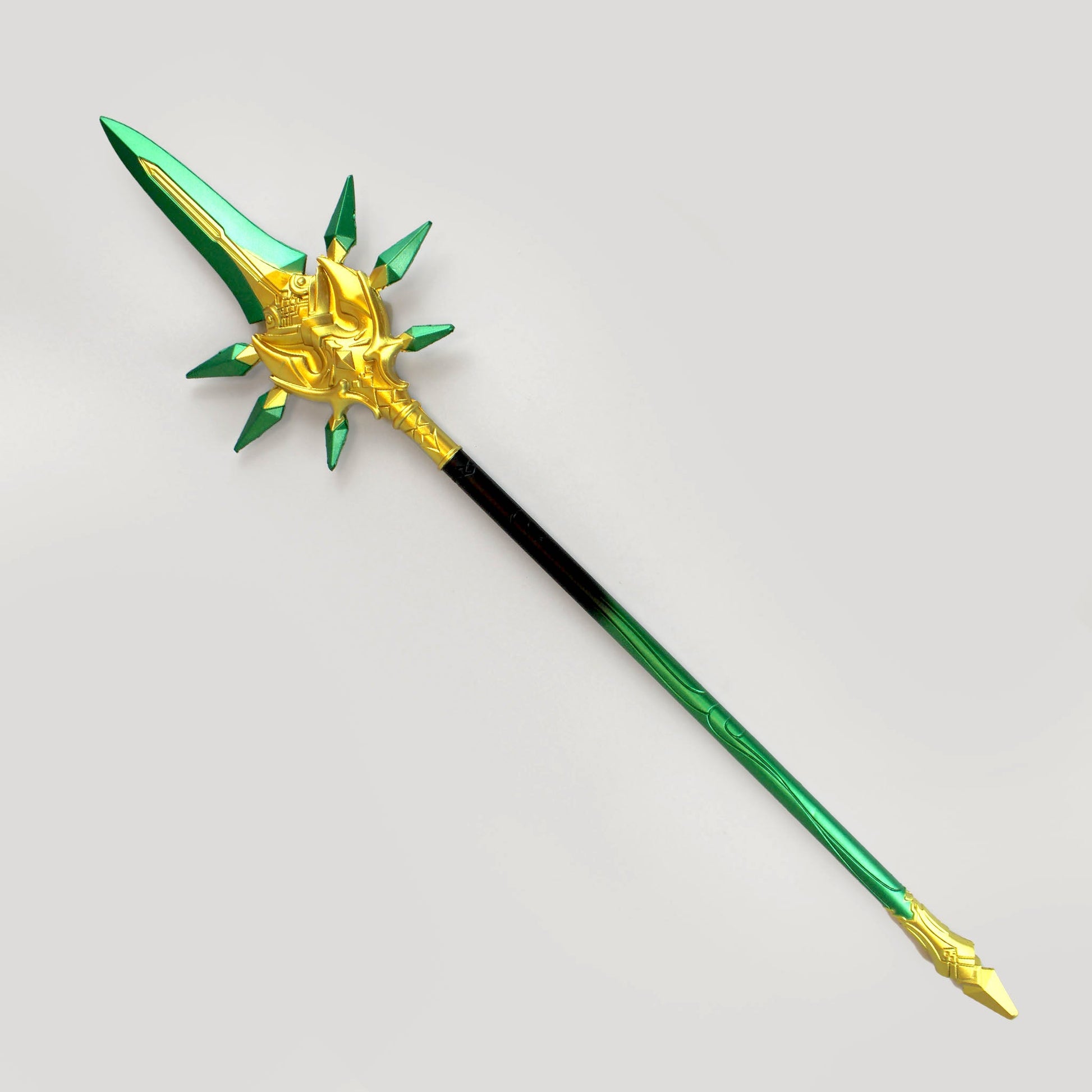 Primordial Jade Winged-Spear (Genshin Impact) Polearm 1:2 Scale Foam Replica