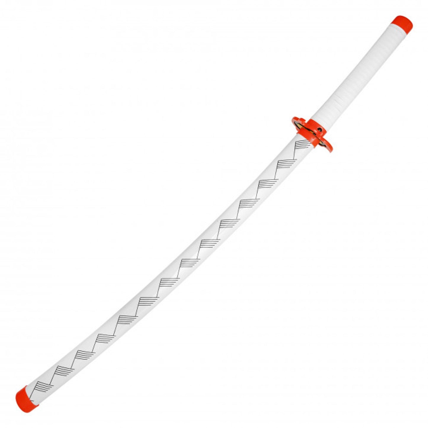 Rengoku Demon Slayer (Red) LED Lighted Katana Sword Prop with Scabbard