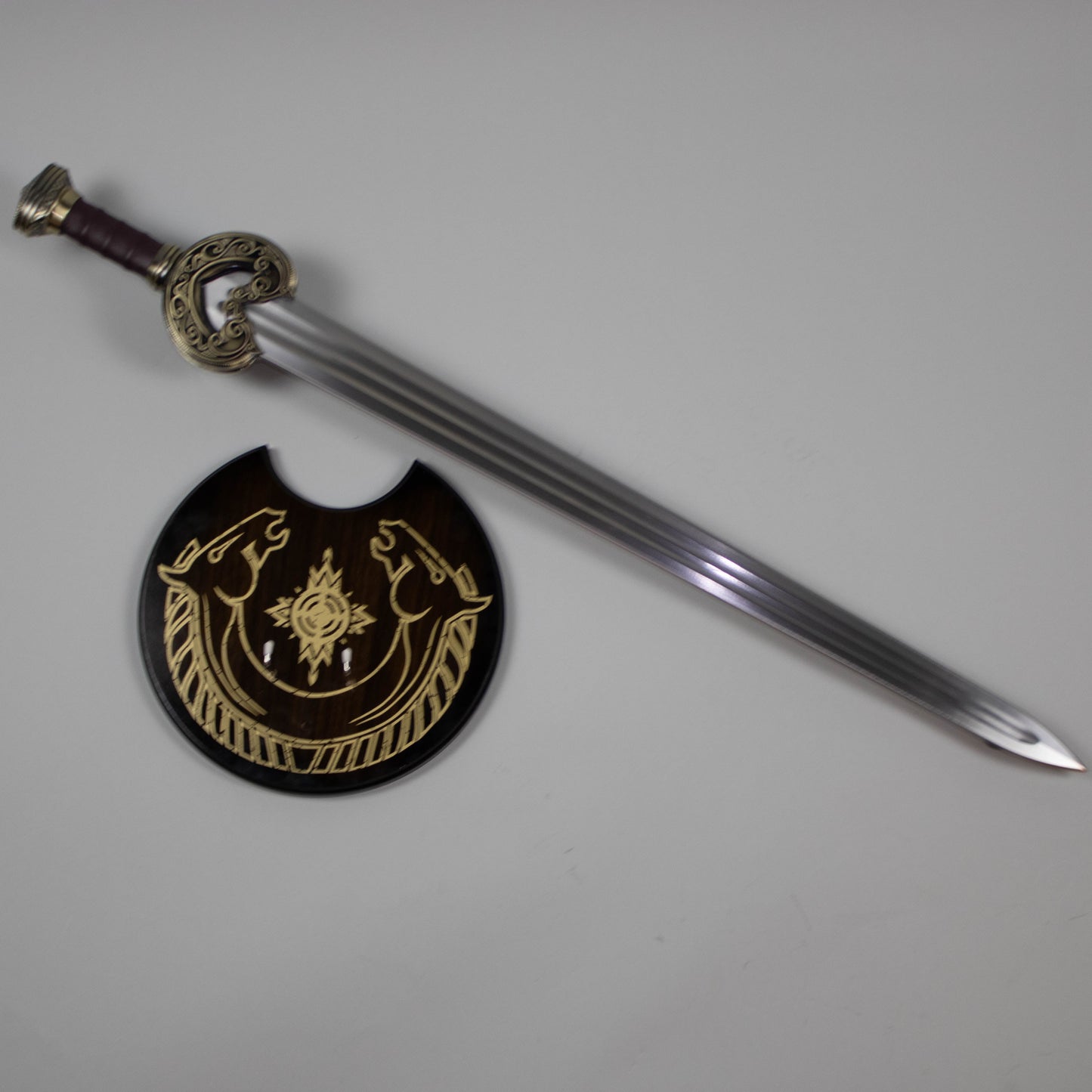 Lord of the Rings King Theoden Sword Herugrim Steel Replica