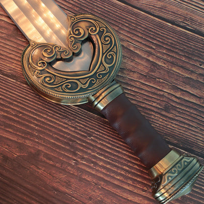 Lord of the Rings King Theoden Sword Herugrim Steel Replica