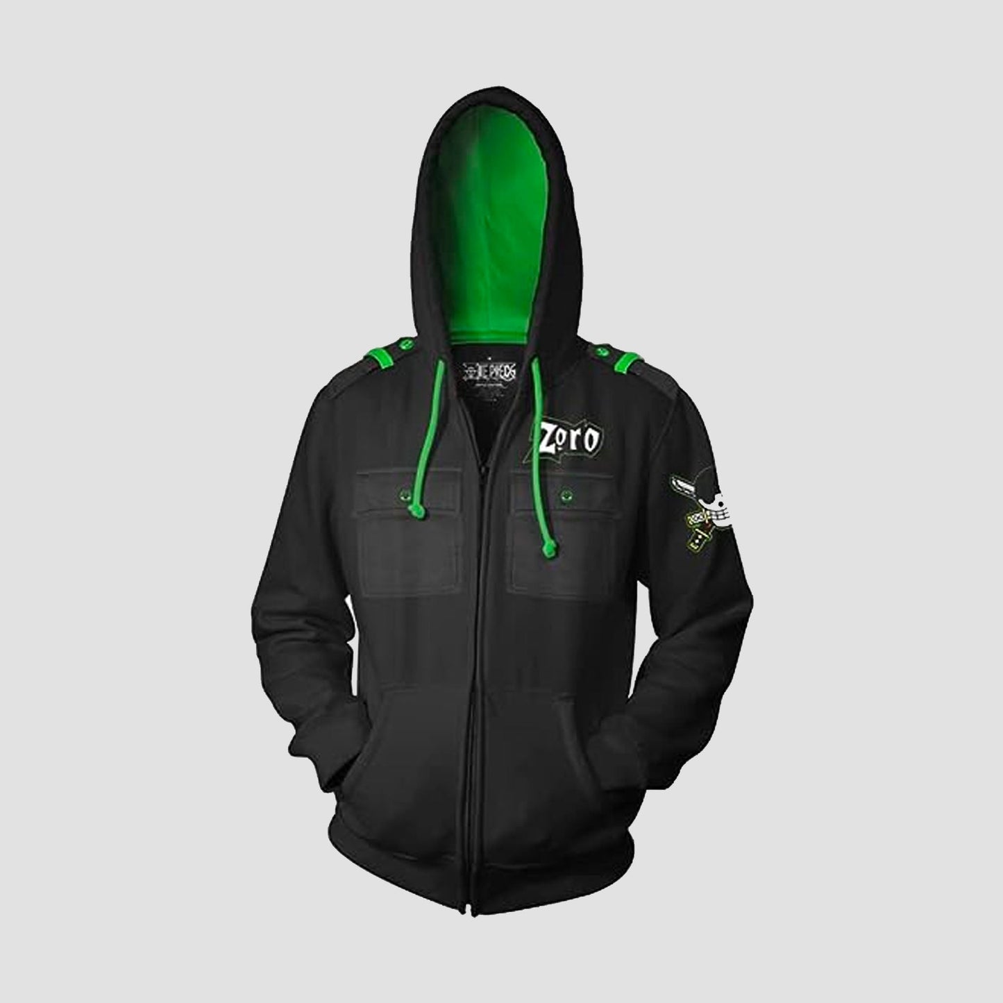 Roronoa Zoro (One Piece) Military Style Premium Hoodie