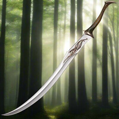The Lord of the Rings The Hobbit Mirkwood Infantry Sword Steel Replica