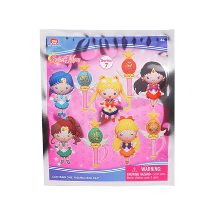 Sailor Moon Series 7 3D Sculpted Character Keychain Clip Blind Bag