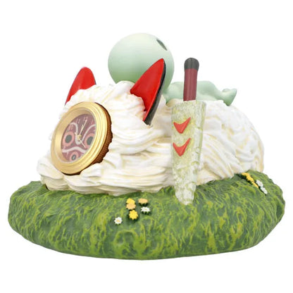 Upon San's Mask (Princess Mononoke) Studio Ghibli Sculpted Desk Clock