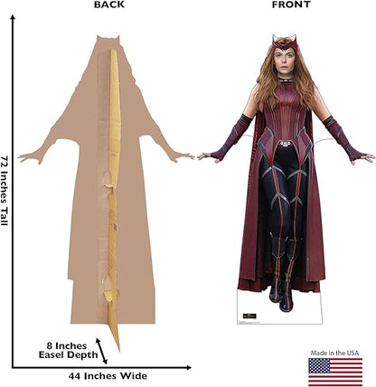 Scarlet Witch (WandaVision) Marvel Life Size Cardboard Cutout Standee