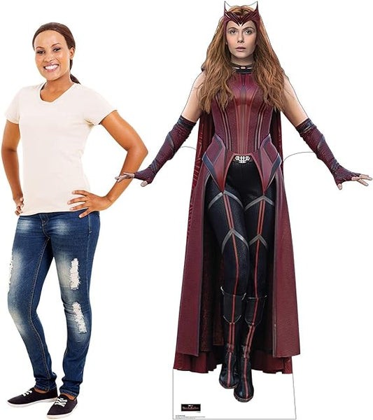 Scarlet Witch (WandaVision) Marvel Life Size Cardboard Cutout Standee