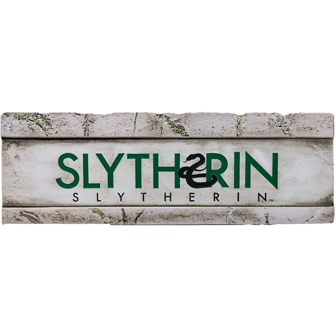 Slytherin Harry Potter Hogwarts House Desk Sign