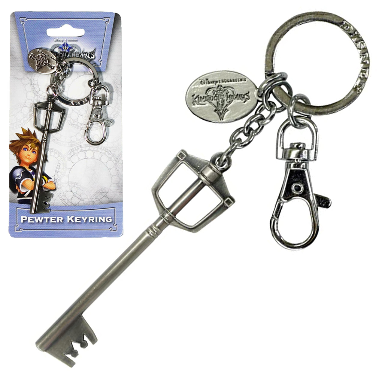 Kingdom Hearts Kingdom Key Keyblade Pewter Keychain