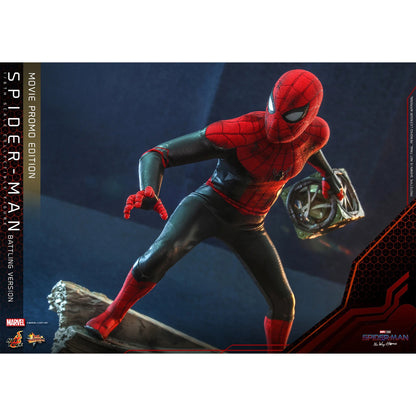 Spider-Man No Way Home Battle Version 1:6 Scale Movie Promo Edition Figure by Hot Toys