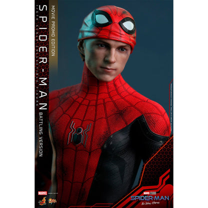 Spider-Man No Way Home Battle Version 1:6 Scale Movie Promo Edition Figure by Hot Toys