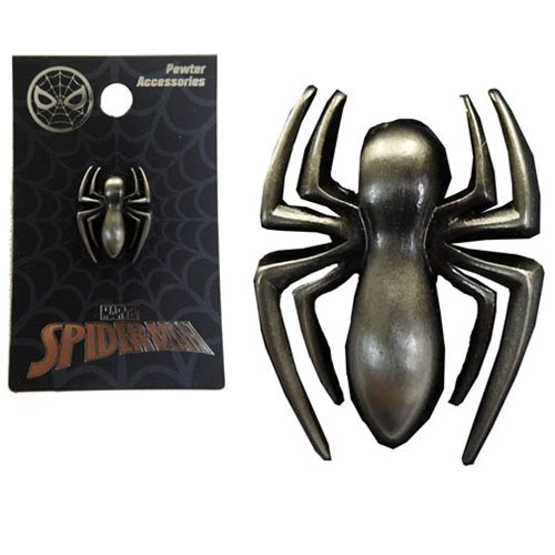 Marvel Spider-Man Symbol Pewter Lapel Pin