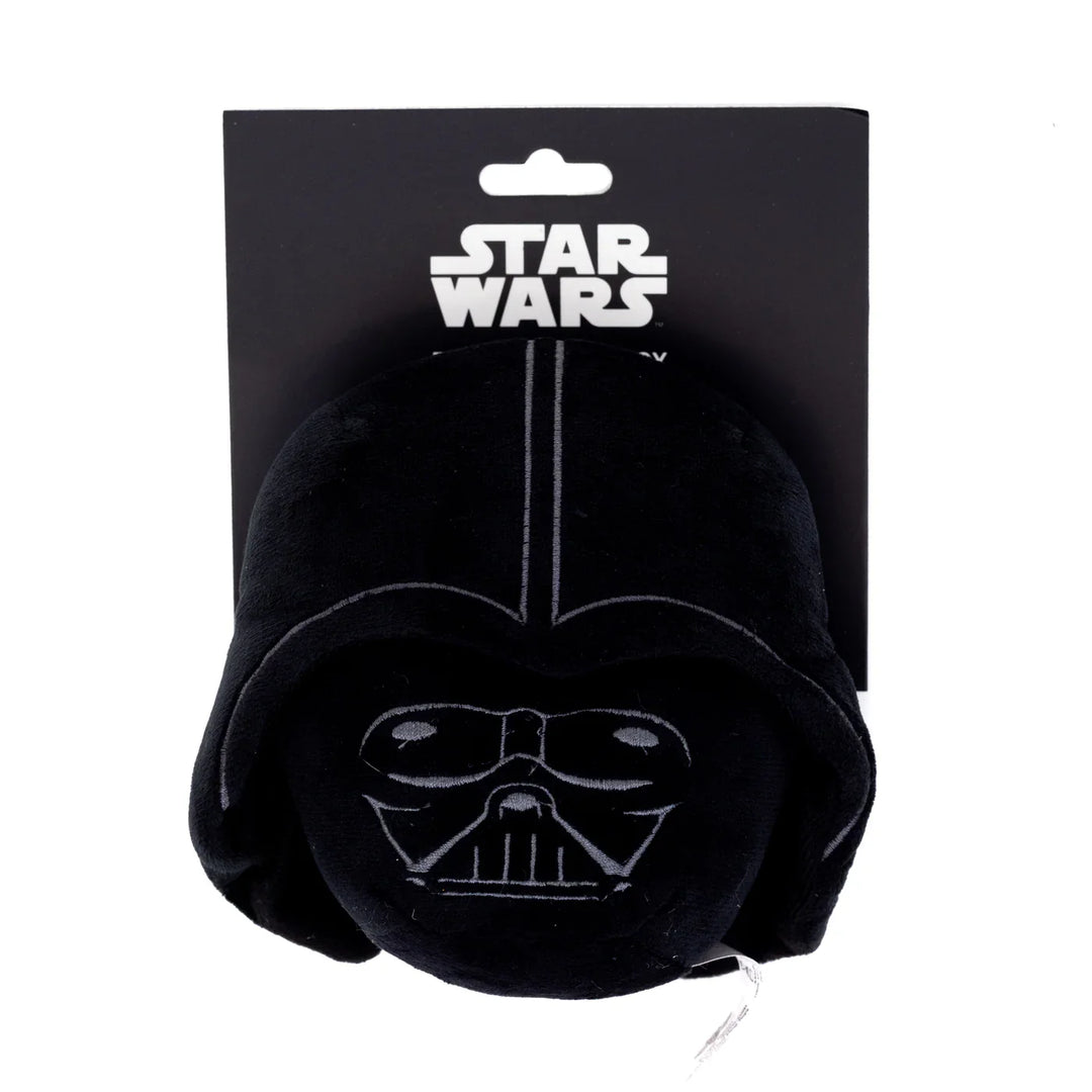 Star Wars Darth Vader Helmet Squeaky Plush Dog Toy