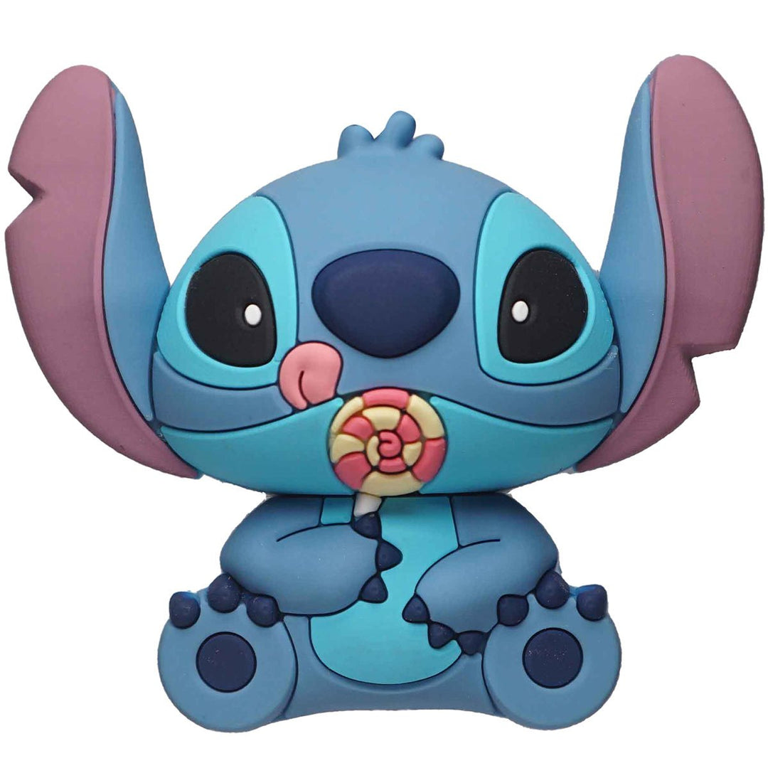 Disney Stitch with Lollipop Lilo &amp; Stitch 3D Foam Magnet