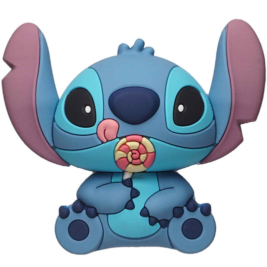 Disney Stitch with Lollipop Lilo & Stitch 3D Foam Magnet