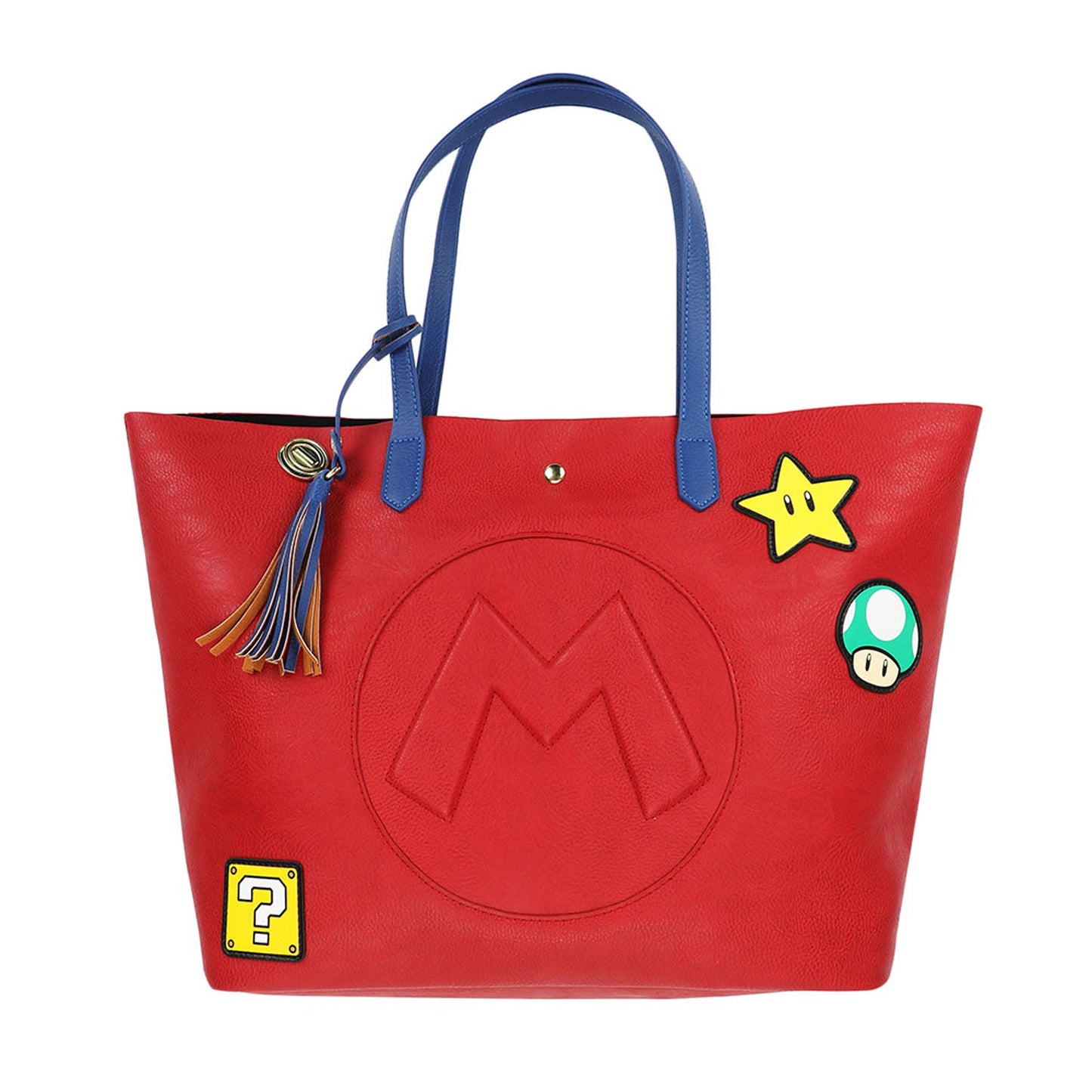 Super Mario Bros Patch Tote Bag