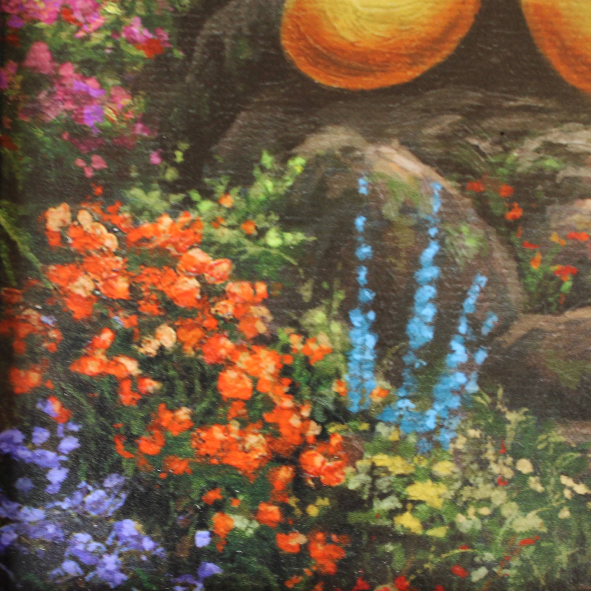 "Sweetheart Cove" (Disney) Mickey and Minnie Thomas Kinkade Framed Art Print