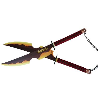 Demon Slayer Tengen Uzui Swords Metal Replica