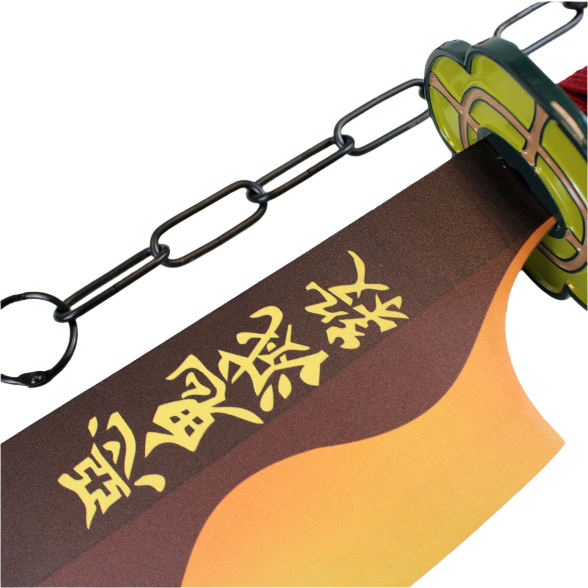 Tengen Uzui Swords (Demon Slayer) Fire Orange Ver. Steel Replica Set of 2