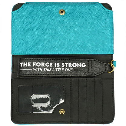 Star Wars: The Mandalorian Grogu Kawaii Wristlet Tech Wallet