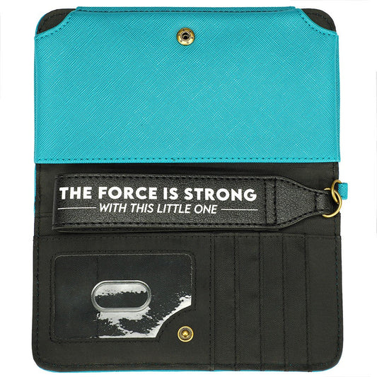 Star Wars: The Mandalorian Grogu Kawaii Wristlet Tech Wallet