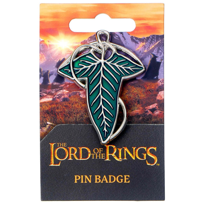 Lord of the Rings Elven Leaf of Lorien Enamel Pin