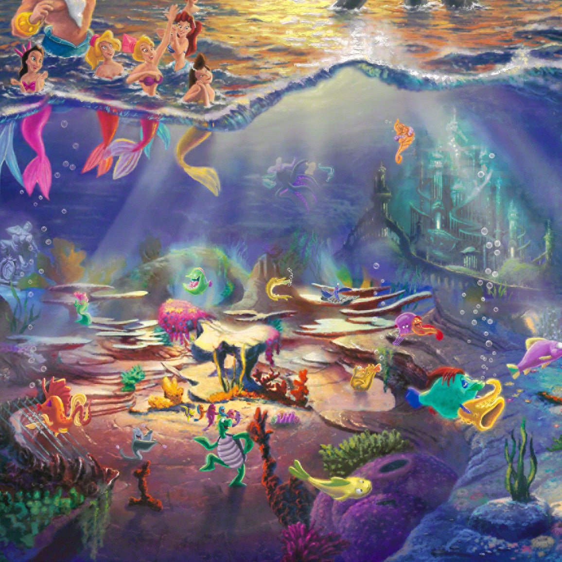 The Little Mermaid (Disney) Framed Art Print