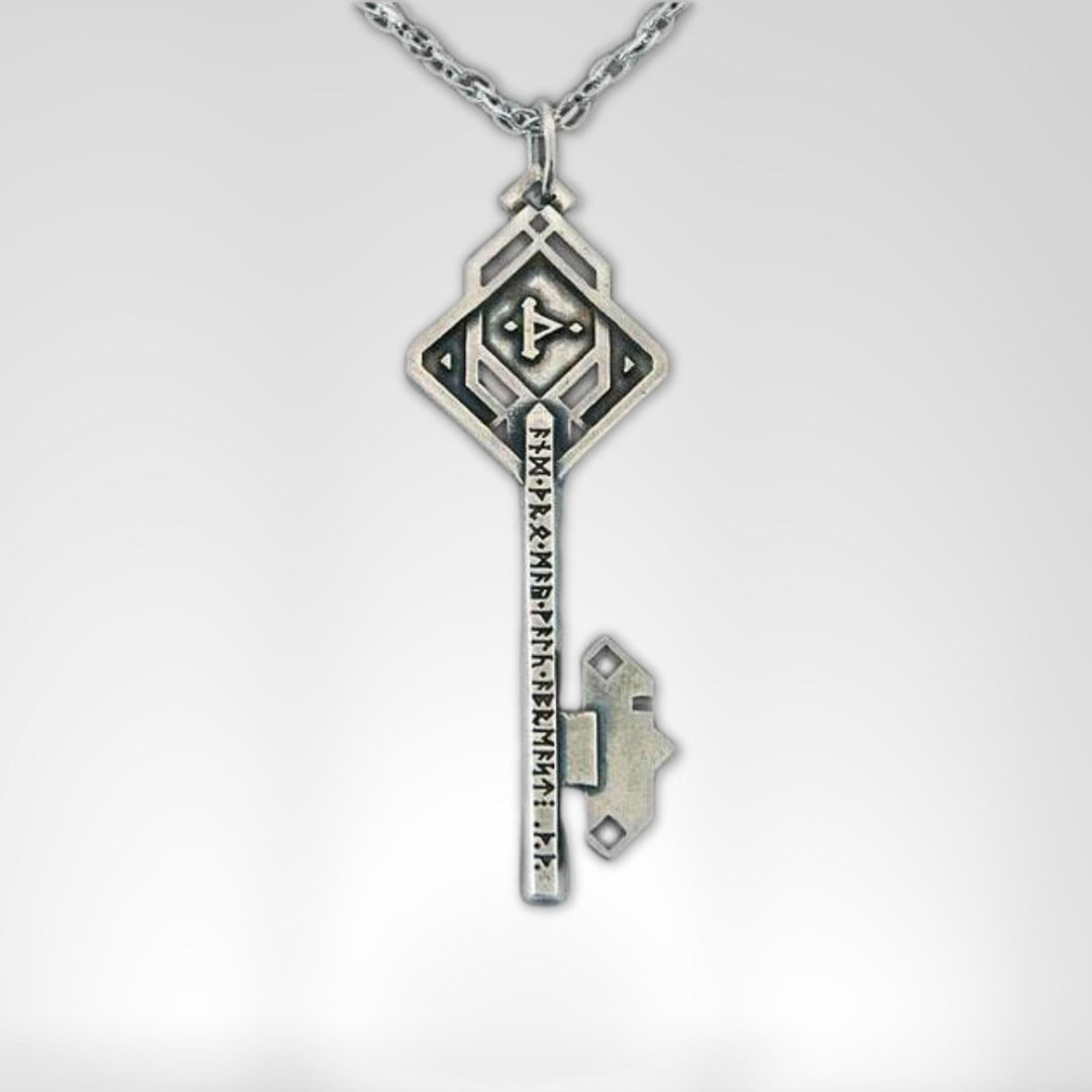 Lord of the Rings The Hobbit Key to Erebor Bronze Necklace