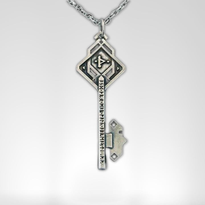 Lord of the Rings The Hobbit Key to Erebor Bronze Necklace