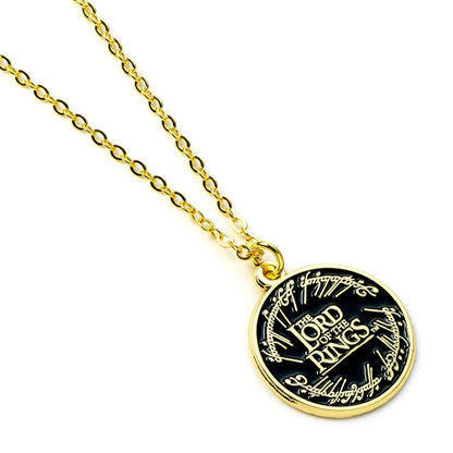 The Lord of the Rings Logo Enamel Necklace