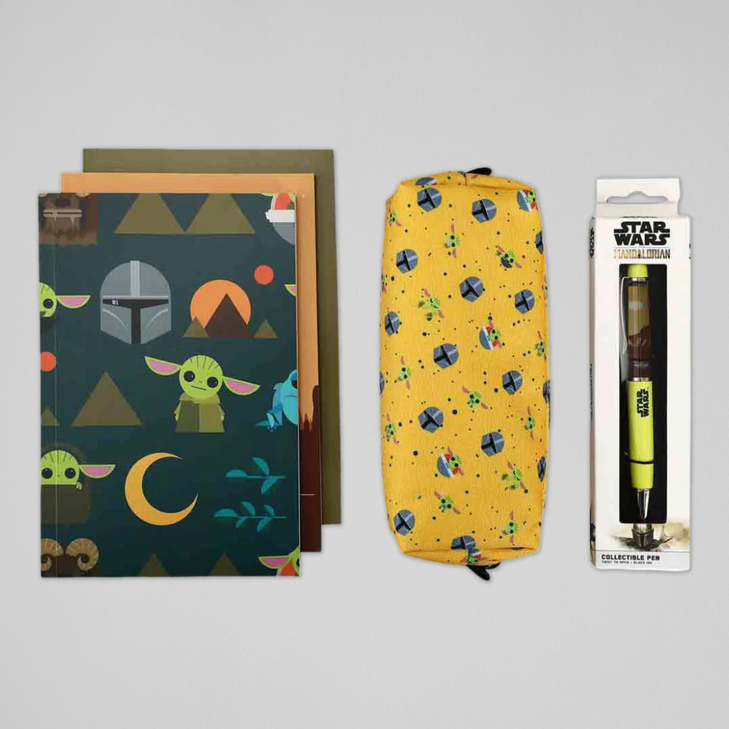Star Wars The Mandalorian & Grogu Journal Stationary Gift Set