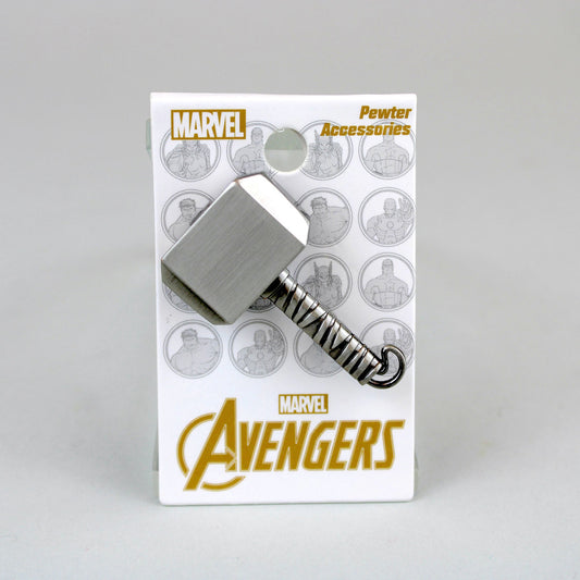 Thor's Hammer Mjolnir (Avengers) Marvel Deluxe Pewter Pin