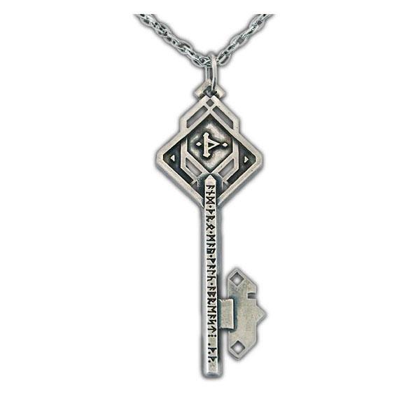 Lord of the Rings The Hobbit Key to Erebor Bronze Necklace
