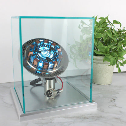 Iron Man Arc Reactor Lighted Full-Scale Prop Replica with Acrylic Case