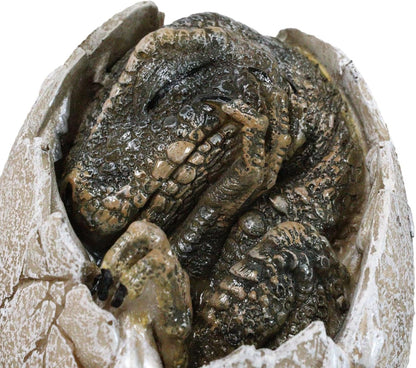 Tyrannosaurus Rex (Sleeping in Egg) Hatchling Jurassic Dinosaur Figurine
