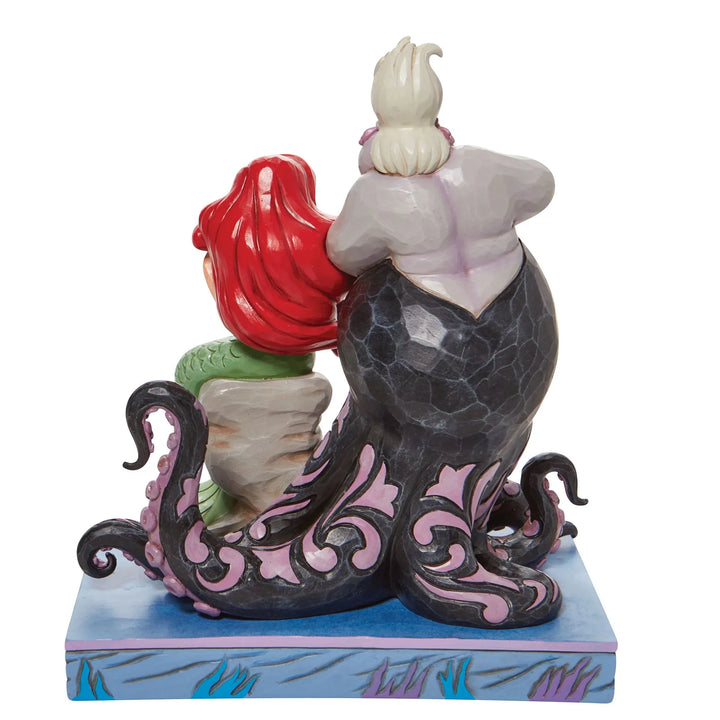 Disney Traditions Ariel &amp; Ursula "Wicked and Wishful" Statue by Jim Shore