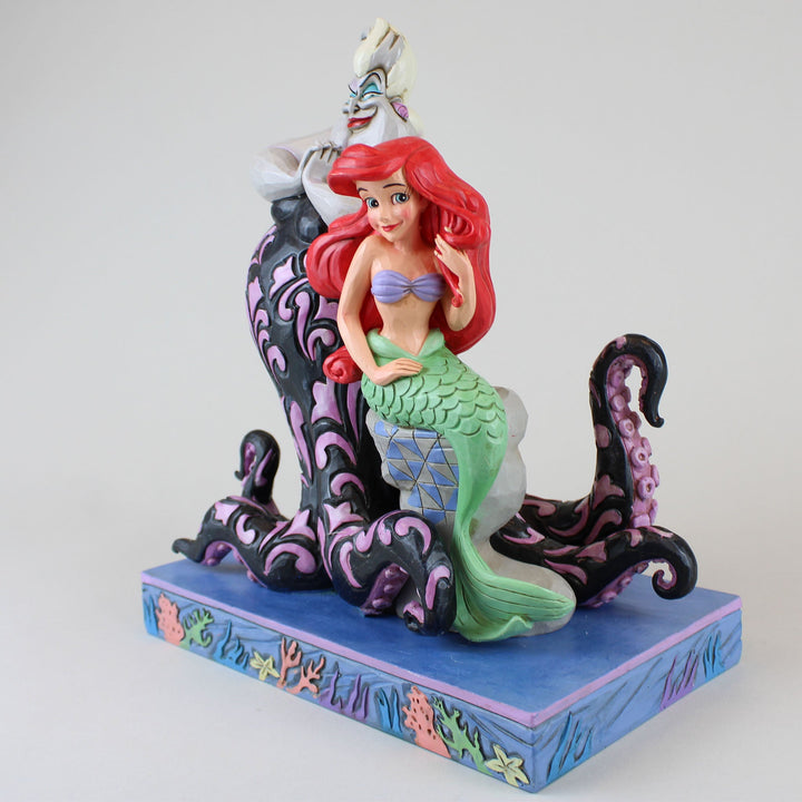 Ariel &amp; Ursula "Wicked and Wishful" Jim Shore Disney Traditions Statue
