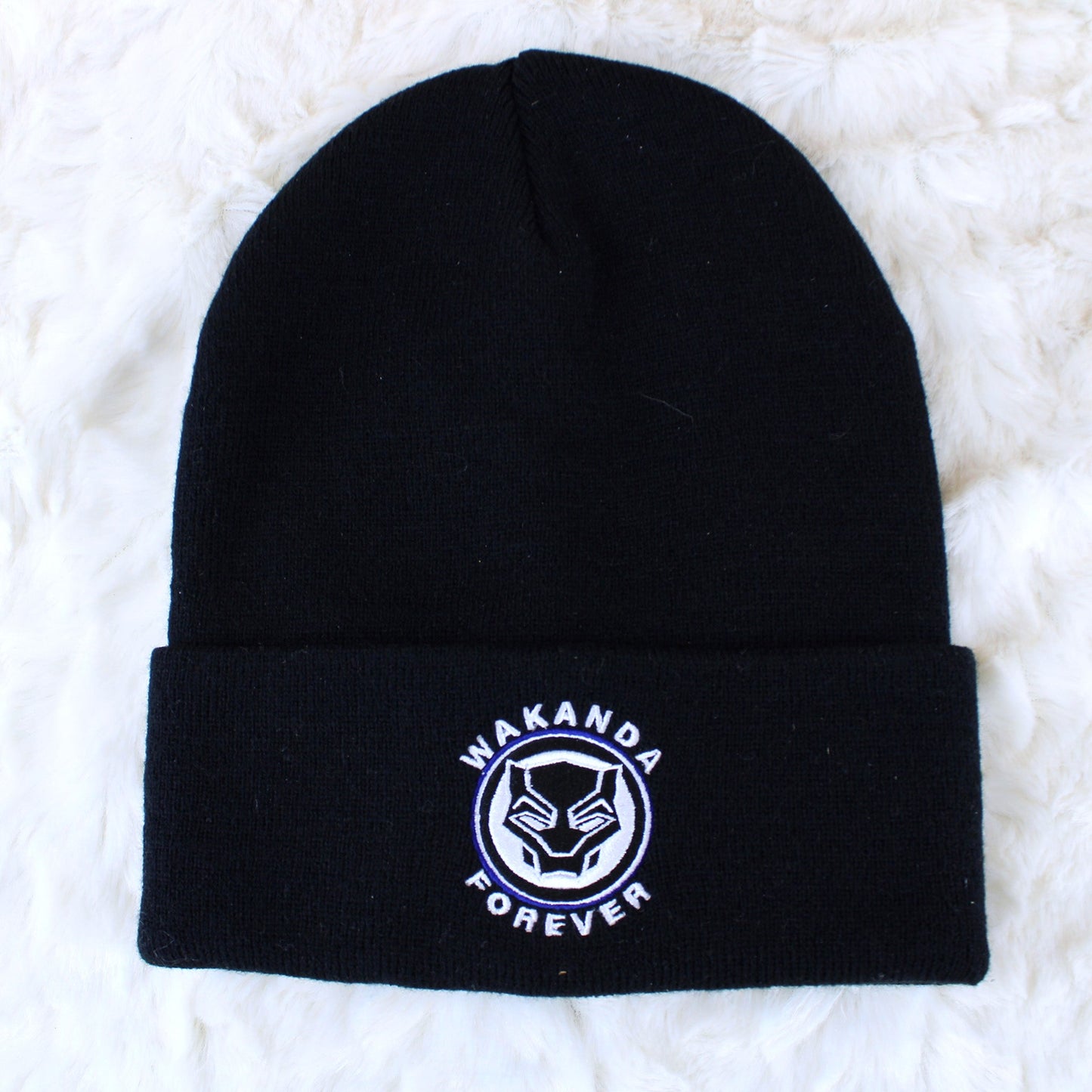 Wakanda Forever (Black Panther) Marvel Beanie Hat