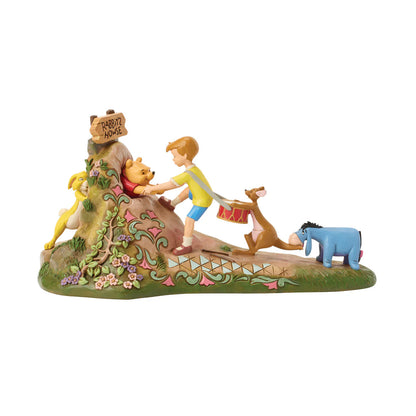 Winnie the Pooh: Friends to Rescue Jim Shore Disney Traditions Statue