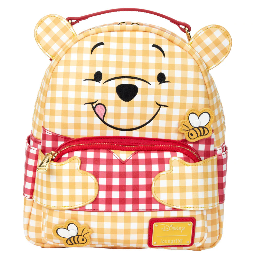 Winnie the Pooh Gingham (Disney) Cosplay Mini Backpack by Loungefly