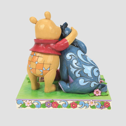 Winnie the Pooh "Here Together, Friends Forever" Disney Traditions Statue