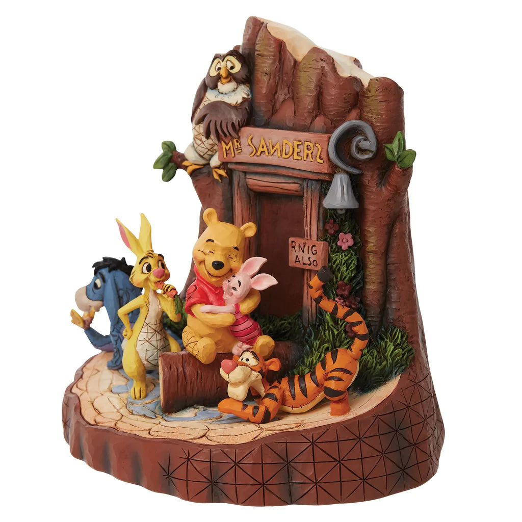 Winnie the Pooh Carved by Heart Jim Shore Disney Traditions Statue