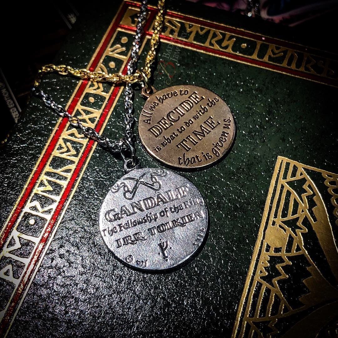 Lord of the Rings Wisdom of Gandalf™ Bronze Pendant